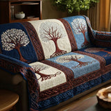 Quilted sofa cover with tree of life NCU0VT368