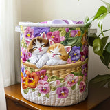 Laundry Basket Cat's Chaos