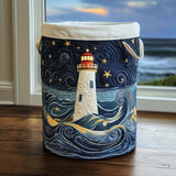 Laundry Basket "Lighthouse at Dusk"
