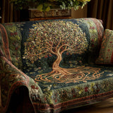 Quilted Sofa Cover with Tree of Life NCU0VT364