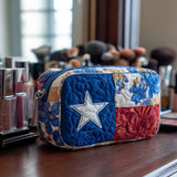 Quilted beauty case with solitary star NCU0NT10304