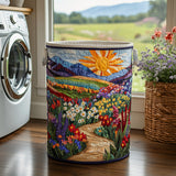Quilted Laundry Basket — Meadow's Edge