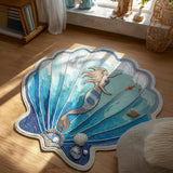 Custom-Shaped Area Rug Sirens' Lagoon NCU0DV9647