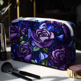Quilted beauty case with night rose NCU0DV7739
