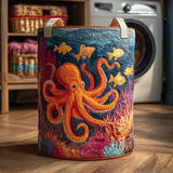 Mystic Octopus Laundry Basket