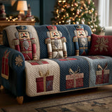 Nutcracker Guard Quilted Sofa Cover