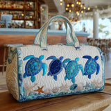 Travel Shoulder Bag with Ocean Turtle NCU0DV7491