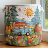 Quilted Laundry Basket — Serene Journey