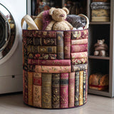 Quilted Laundry Basket — Reading Garden