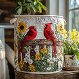 Quilted Laundry Basket — Robin