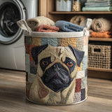 Quilted Laundry Basket — Rustic Pug