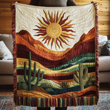 Woven Saguaro Magic Blanket NCU0VH3428
