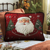 Quilted cushion cover with glowing Santa Claus NCU0DK9976