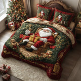 3-Piece Duvet Cover Set - Santa Claus Magic