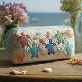 Quilted beauty case with marine inspiration NCU0PT9269