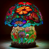 Satin Mushroom Lamp