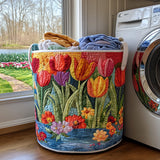 Laundry Basket Summer Flowers