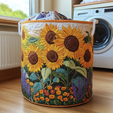Quilted Laundry Basket — Sunflower Haven