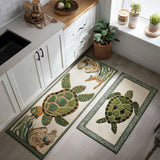 Non-slip kitchen mat with coral barrier NCU0PT10168