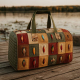 Padded Crossbody Bag with Fishing Pattern NCU0PT9021