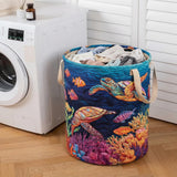 Quilted Laundry Basket — Turtle Bay