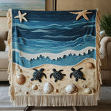 Woven Blanket Waves and Shells NCU0PT4955