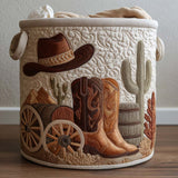 Quilted Laundry Basket — Western Spirit