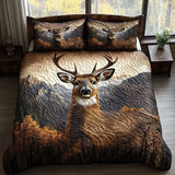 Quilted Cover Set - Woodland Animals