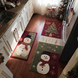 Classic Winter Non-Slip Kitchen Mat NCU0PT10159