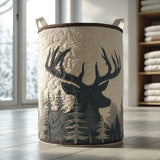 Laundry Basket with Deer Design NCU0QN047