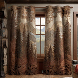 Quilted Curtains Woodland Retreat NCU0DV8370
