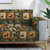 Quilted Sofa Cover Woodland Charm