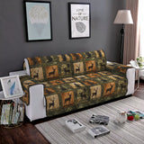 Quilted Sofa Cover Woodland Charm