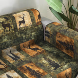 Quilted Sofa Cover Woodland Charm