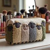 Quilted beauty case with sheep NCU0VT287