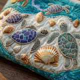 Quilted Artistic Bag Turtles – Two Sizes