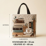 Coffee Motif Artisan Bag – Two Sizes