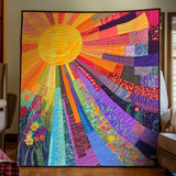 Radiant Sun Quilted Blanket NCU0VL673